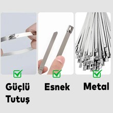 Badem10 10 Metre 5 cm Cam Elyaf Eksoz Sargısı Metal Kelepçe Manifold Sargı Bezi Yanmaz Bant Siyah Amyant 3 mm (Kalınlık)