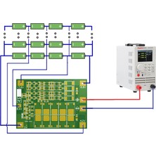 4s 40A Bms 18650 Lityum Pil Şarj Koruma Devresi - BALANSLI-16.8V