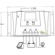 Lexron 10 Amper Pwm Şarj Kontrol Cihazı