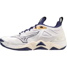 Wave Momentum 3 Unisex Voleybol Ayakkabısı Beyazlacivert