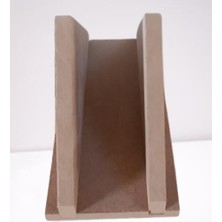 Bengi Ticaret Hobi Adn 90260 Dekoratif Peçetelik Üçgen Ahşap MDF HAM CNC Kesim MODEL El Yapım