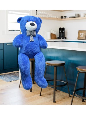 Sole Peluş 120 cm Papyonlu Sevimli  Ayı - Sevgiliye Özel % 100 Yerli Pelüş Ayıcık