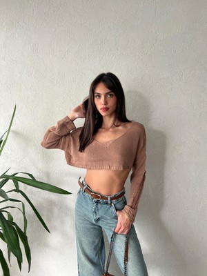 Tam Senin Tarzın Zoe Crop Kazak