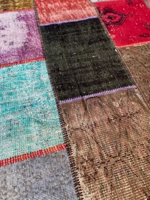 El Dokuma Patchwork Halı