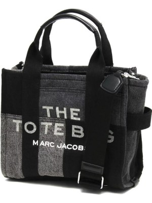 Marc Jacobs MJH016M06FA21-012 Black Denim Kadın Omuz Çantası