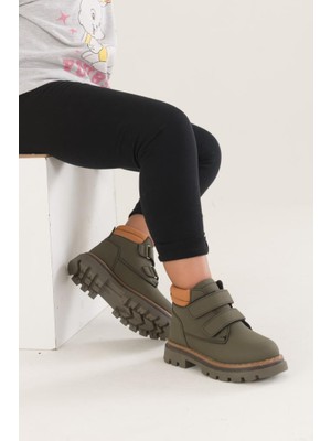 Papuçcity Arzen 02671 Unisex Çocuk Cırtlı Termal Bot