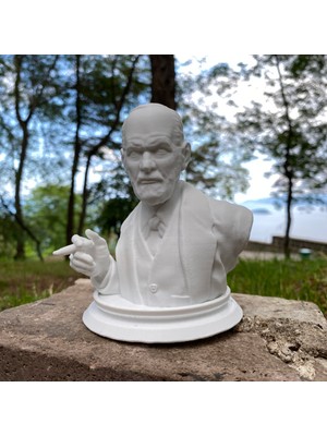 Root Made Sigmund Freud Büstü Dekoratif Obje Nörolog Freud Biblo