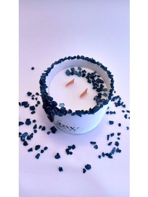 Black Pearl Candle Dekoratif Mum - Sandal Ağacı Kokulu