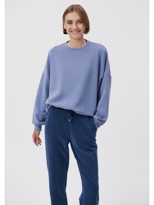 Mavi Kadın Lux Touch Mavi Modal Sweatshirt 168837-70662