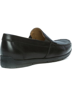 Derimod Geox Erkek Siron W Deri Casual Loafer