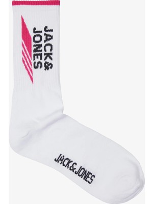 Jack & Jones Jacluca Logo Tennıs Sock Pembe Erkek Çorap 12234472-PINK