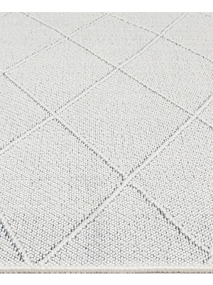 Halınet Sahara Krem Geometrik Pamuk Kilim