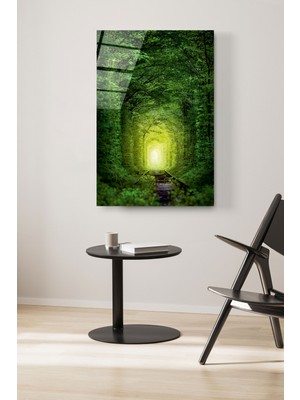 Hinora Orman Yolu Cam Tablo, Dekoratif Cam Tablo