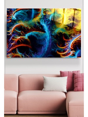 Hinora Soyut Cam Tablo, Dekoratif Cam Tablo