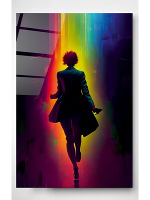 Hinora  Renkli Cam Tablo, Dekoratif Cam Tablo