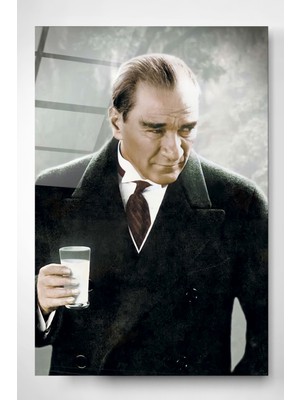 Hinora Atatürk Cam Tablo, Dekoratif Cam Tablo