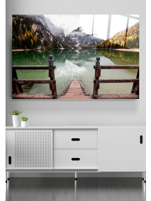 Hinora Manzara Cam Tablo, Dekoratif Cam Tablo