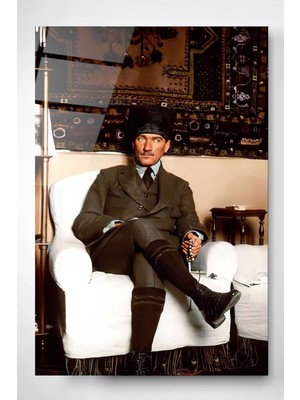 Hinora Atatürk Cam Tablo, Dekoratif Cam Tablo