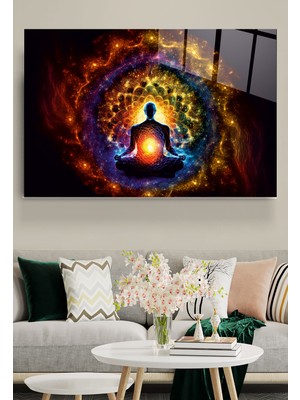 Hinora Mistik Enerji Cam Tablo, Dekoratif Cam Tablo