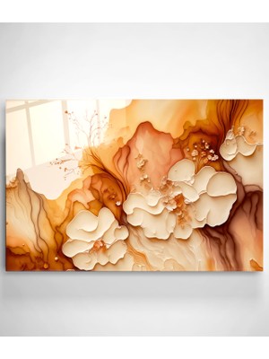 Hinora Soyut Cam Tablo, Dekoratif Cam Tablo