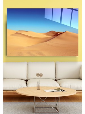 Hinora  Çöl Cam Tablo, Dekoratif Cam Tablo