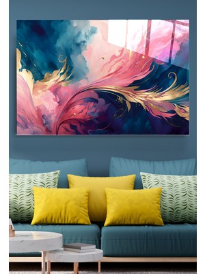 Hinora Soyut Cam Tablo, Dekoratif Cam Tablo