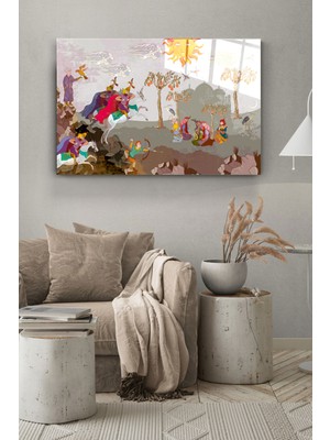 Hinora Islami Cam Tablo, Dekoratif Cam Tablo