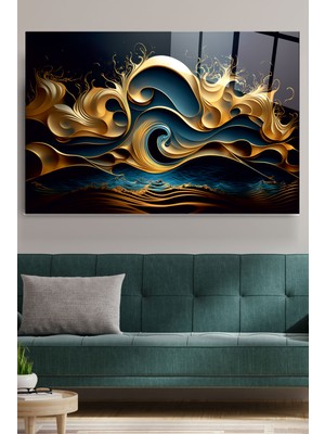 Hinora Soyut Cam Tablo, Dekoratif Cam Tablo