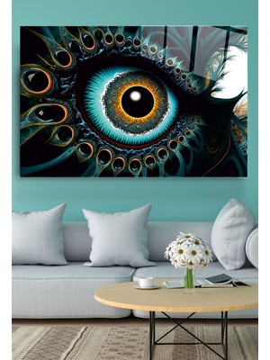 Hinora Göz Cam Tablo, Dekoratif Cam Tablo