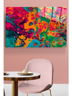 Hinora Soyut Cam Tablo, Dekoratif Cam Tablo