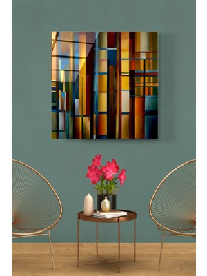 Hinora Soyut Cam Tablo, Dekoratif Cam Tablo