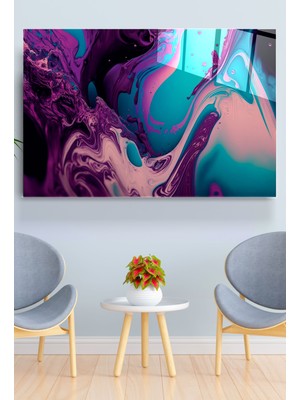 Hinora Soyut Cam Tablo, Dekoratif Cam Tablo