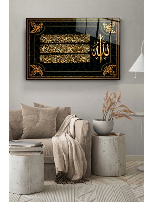 Hinora Islami Cam Tablo, Dekoratif Cam Tablo
