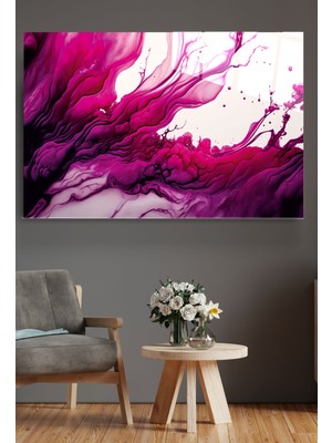 Hinora Soyut Cam Tablo, Dekoratif Cam Tablo