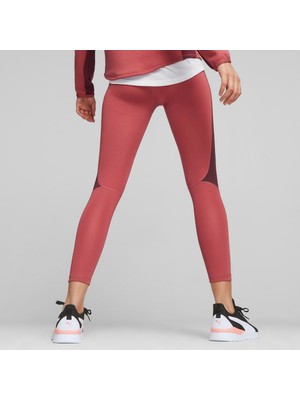 Puma Evostripe High Waist Kadın Kırmızı Tayt