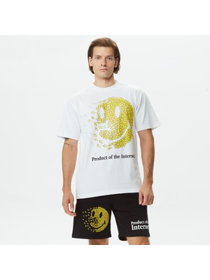 Market Smiley Product Of The Internet 399001361.WHT Tshirt