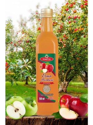 Nahita Elma Sirkesi % 100 doğal Katkısız 500 ml