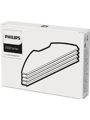 Philips HomeRun 2000 ve 3000 Serisi için Paspas Pedleri, Yıkanabilir, XU3000/3100/3110 ile Uyumlu, XV1430/00