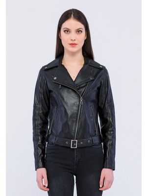 Basics & More Kadın Deri Ceket Bm-01