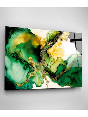 Hinora Soyut Cam Tablo, Dekoratif Cam Tablo