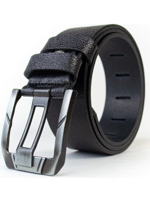 Gayış Özel Oval Kutulu Manda Derisi Erkek Kot Pantolon Kemeri Hediyelik Çeyizlik Kemer