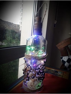 Himarry Ledli Dekoratif Şişe Aplik