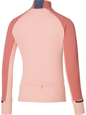 Warmalite Kadın Yarım Fermuarlı Sweatshirt Pembe