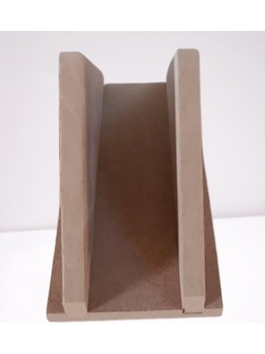 Bengi Ticaret Hobi Adn 90260 Dekoratif Peçetelik Üçgen Ahşap MDF HAM CNC Kesim MODEL El Yapım