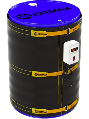 Isıtmax 200LT Endüstriyel Varil Isıtma Ceketi, Elektrikli Varil Isıtıcı 1200WATT