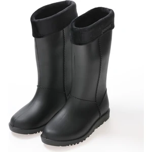 Bayan Yağmur Kar Çizmesi Içi Keçeli Siyah