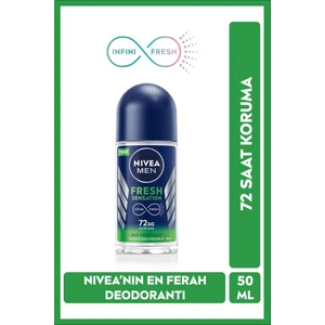 Men Fresh Sensation Roll-On Deodorant 50 ml 72 Saat Anti - Perspirant Koruma Uzun Süren Ferahlık