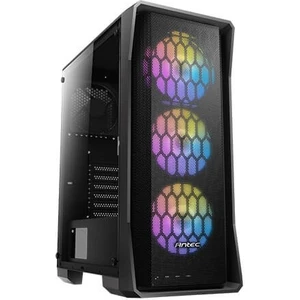 NX360 Mid Tower Mesh Oyuncu Kasası Siyah (4 Fan Dahil)