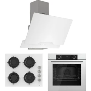 Fryart Serisi Beyaz  Ankastre Set ( D064 - CS206 - XE63CB )