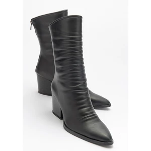 Laval Siyah Cilt Kadın Bot